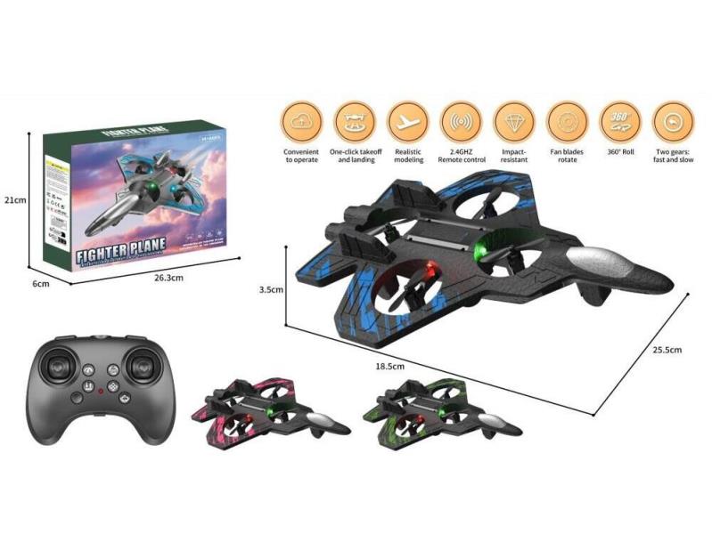 Foam Aircraft, Unmanned Aerial Vehicle, Remote-Controlled Four-Axis Tumbling Machine