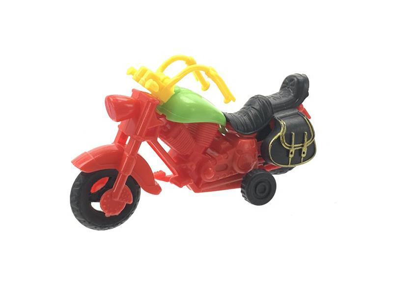 Solid Color Pull Back Motorcycle