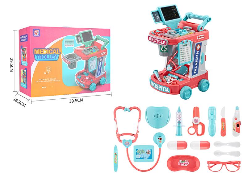 Medical Instrument Table - Trolley 16PCS