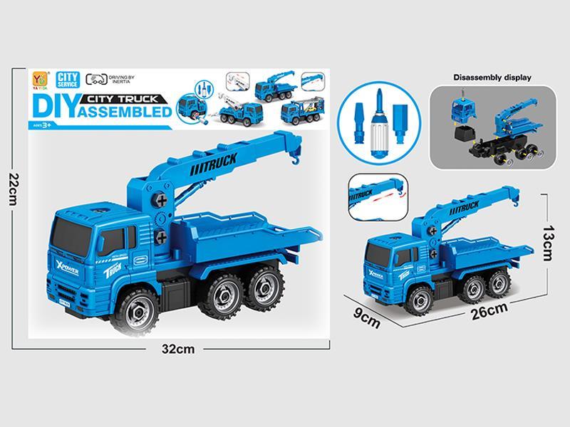 DIY Friction Disassembly And Assembly Of Rescue Vehicle