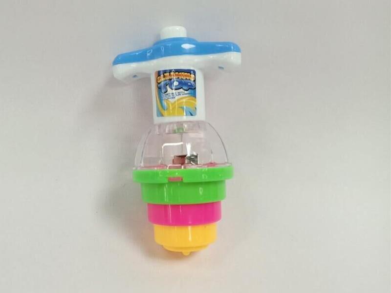 The Handle Is Equipped With A Two-Color Bouncing And Flashing Gyroscope