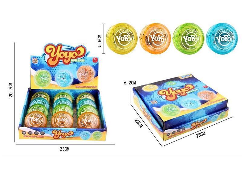 12pcs Yo-yo Toys With Light