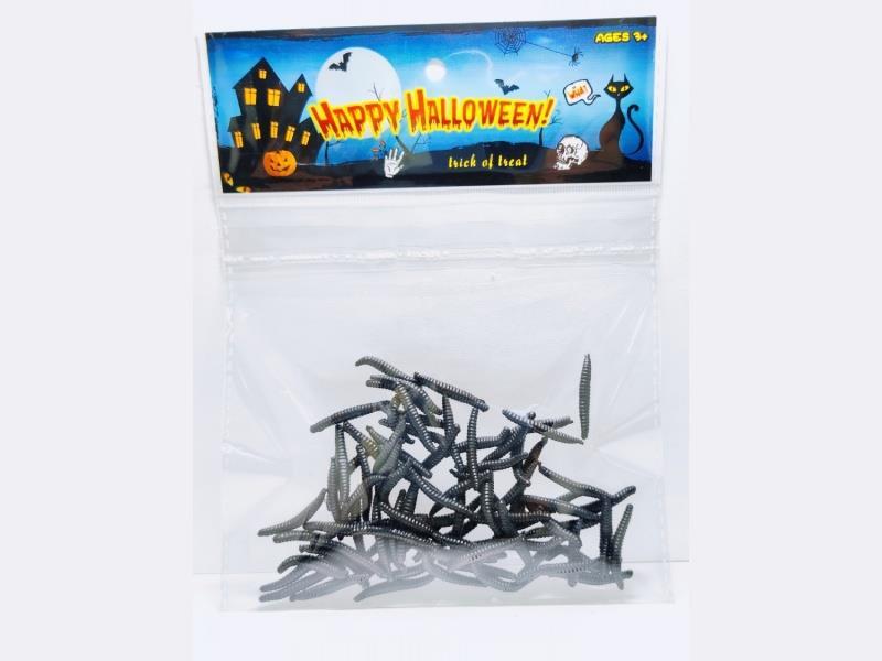 Wan Sheng Silkworm Worm, 60Pcs【 Luminous 】