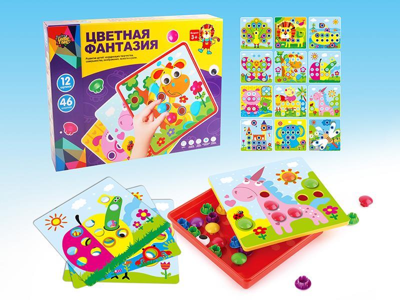 Mushroom Nail Puzzle(12 Cards)