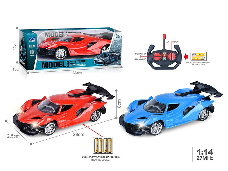 27Mhz 1:14 4-Channel Remote Control Apollo Simulated Car With Lights(Not Included Batteries)