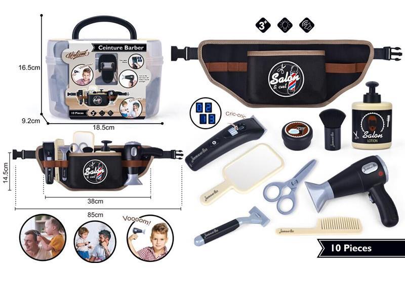 Boy Barber Set 10pcs