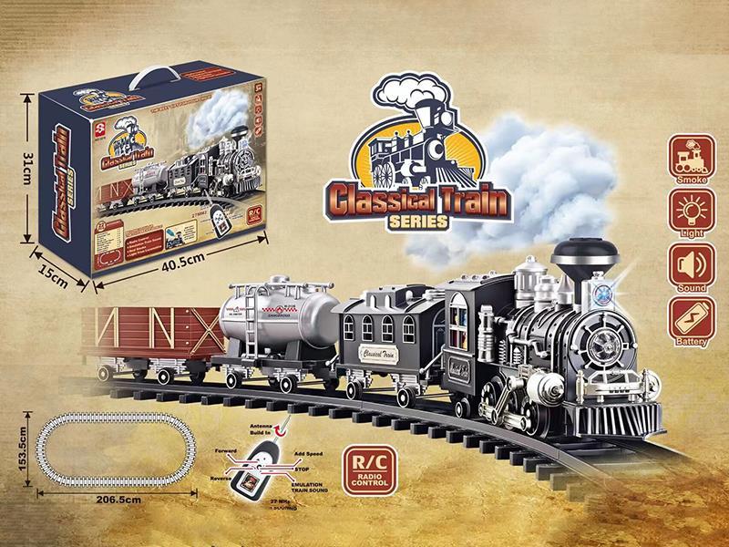 Remote Control Classical Steam Rail Train