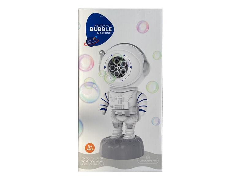 Astronaut Rotating Bubble Machine