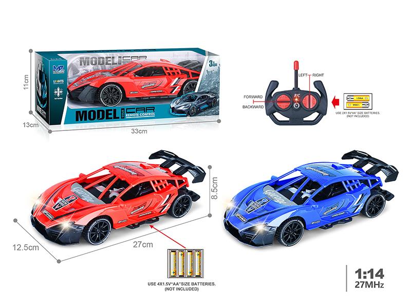 27Mhz 1:14 4-Channel Remote Control McLaren Simulated Car With Lights(Not Included Batteries)