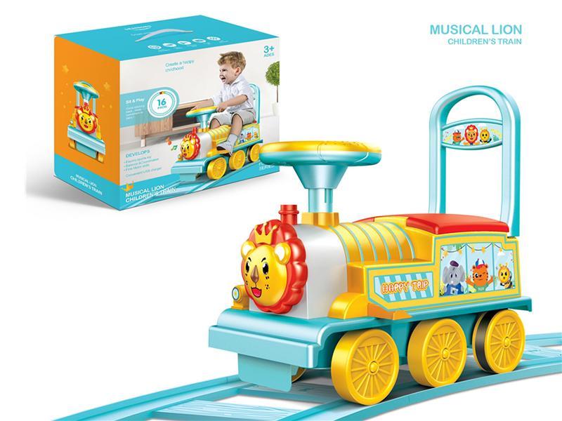 Lion Early Education Track Battery Car