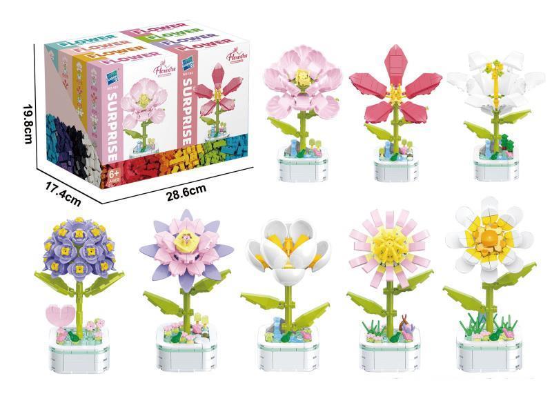 Potted Plant Series Building Blocks