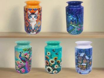 162 PCS Of 3D Vase Jigsaw Puzzle