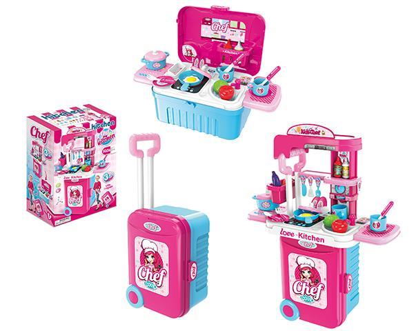 3 In 1 Cooking Set Luggage(Girl)