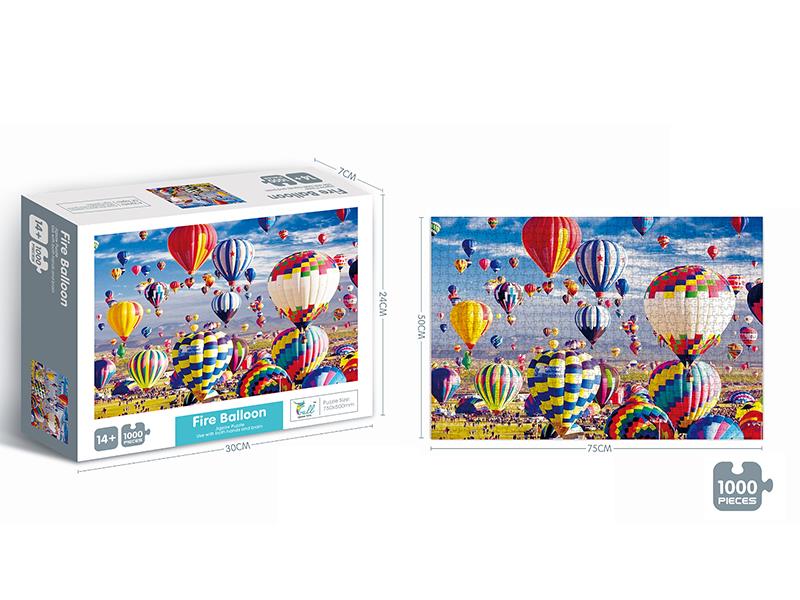 1000PCS Hot Air Balloon Puzzle