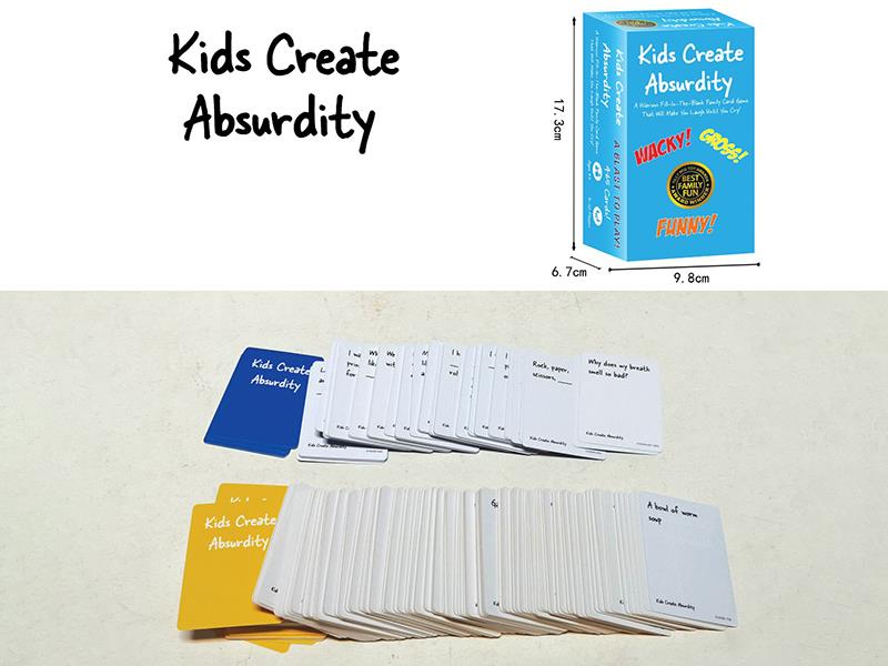 Kids Create Absuidity - Cards Game