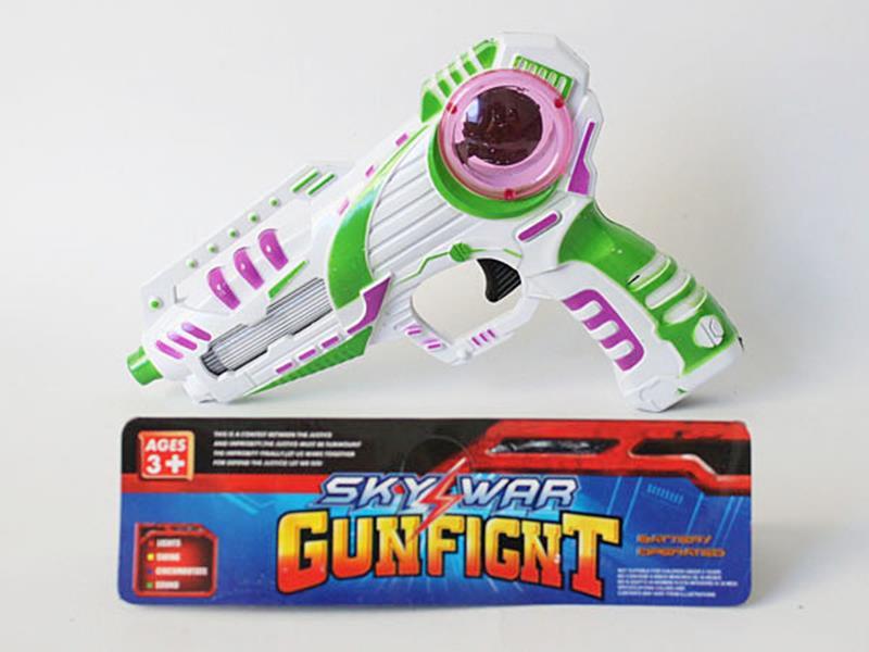 Flash Gun With 7 Lights And Sound(Spray-Painted)