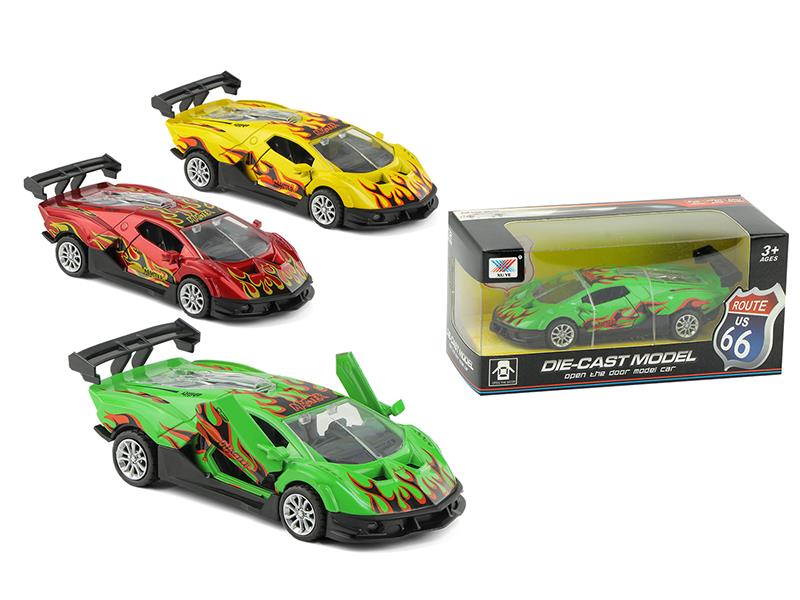 1:32 Pull Back Open The Door Alloy Model Car Lamborghini SC(1PS)