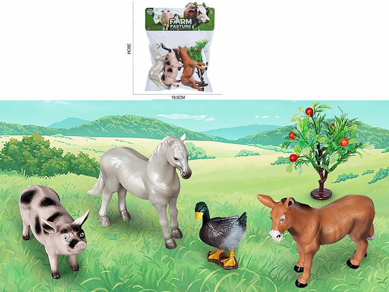 Farm Animals Set(6 Animals)