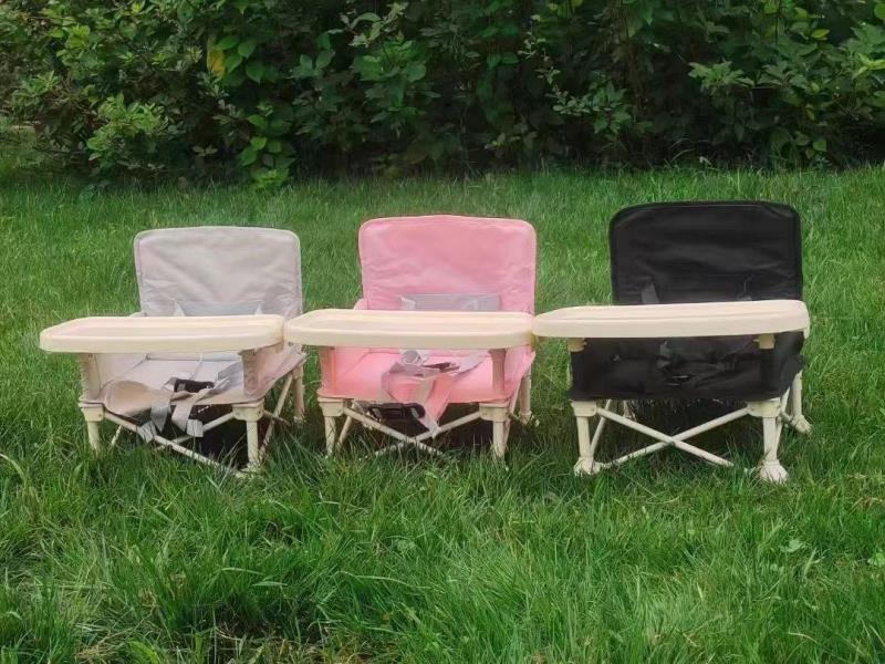 Pink Dining Chair (Extendable And Foldable Style)