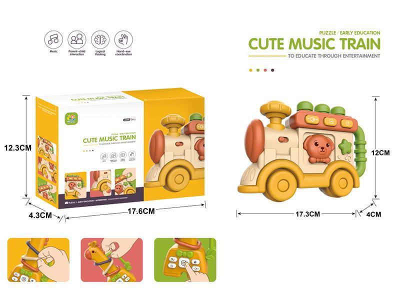Cute Music Train