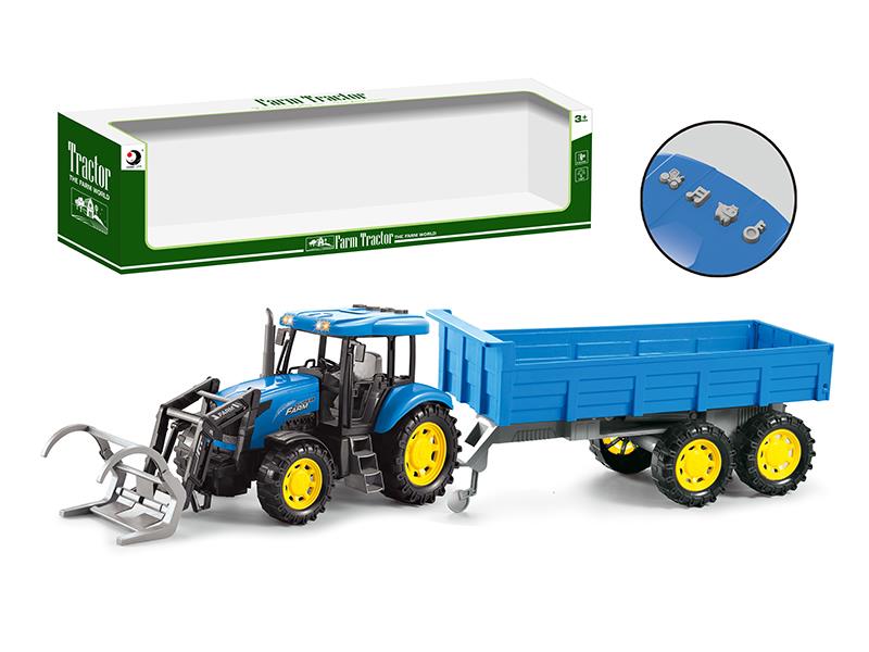 Friction Farm Tractor With Light And Music