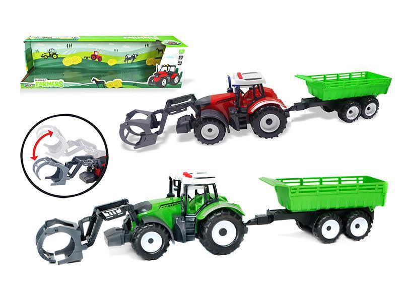 Friction Farmer's Cart With Light And Sound