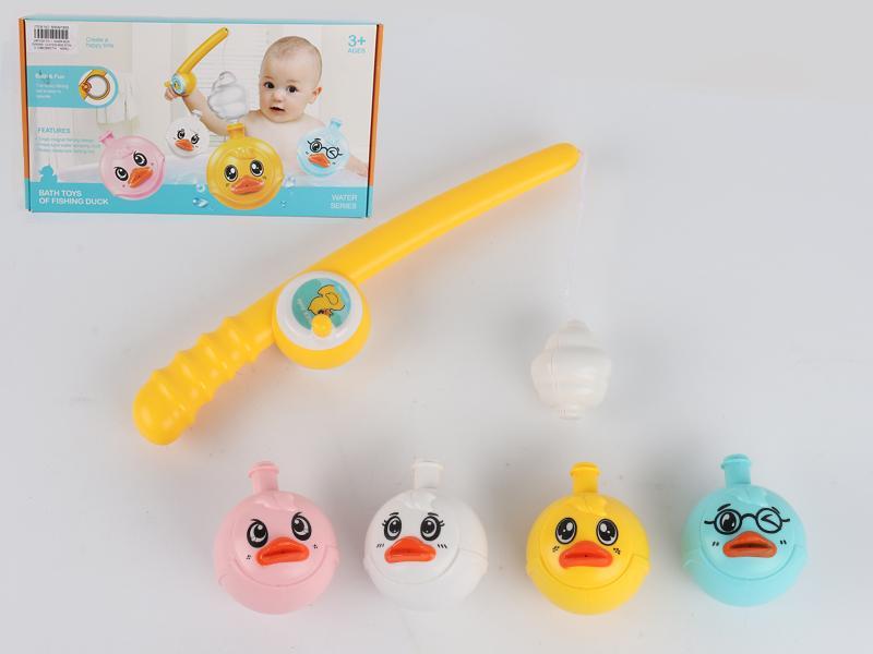 Bath Toy Fishing Duck