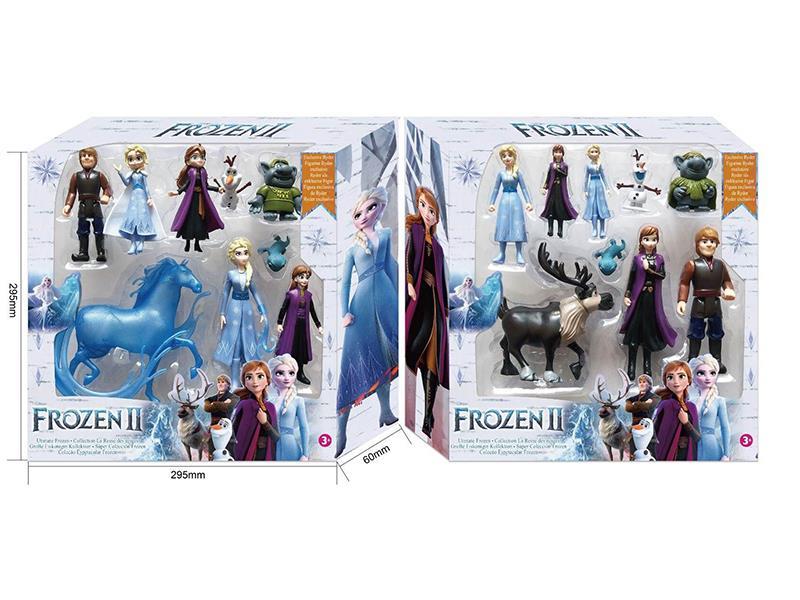 3.5-6" Frozen 2 Action Figure Set 9pcs