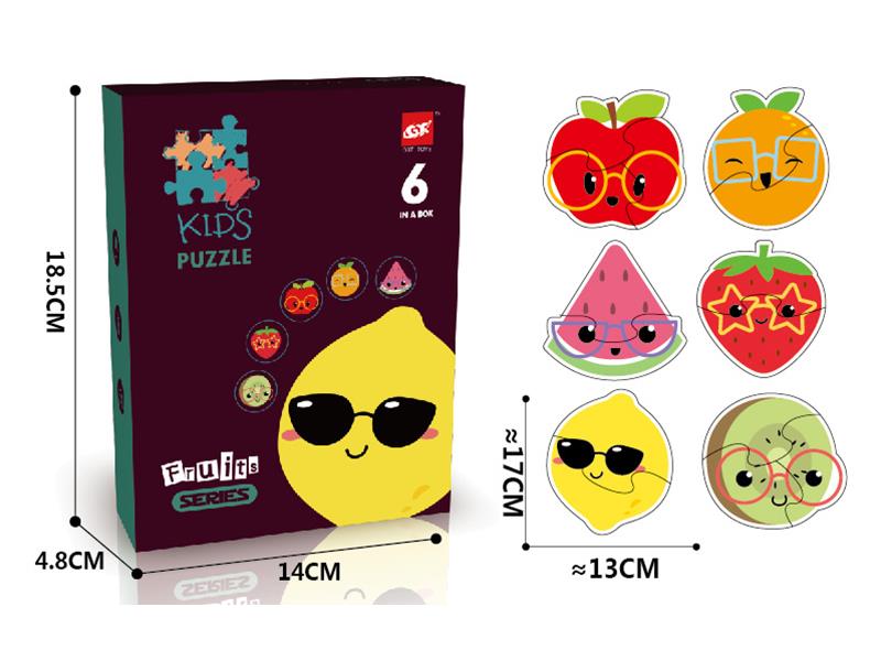 Fruits Matching Puzzle (6 In 1)