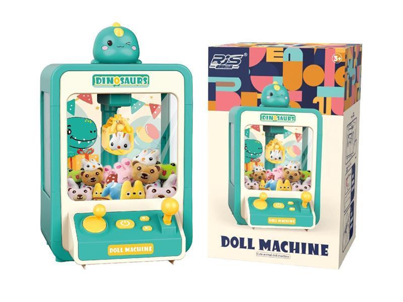 Large Dinosaur Doll Machine Green