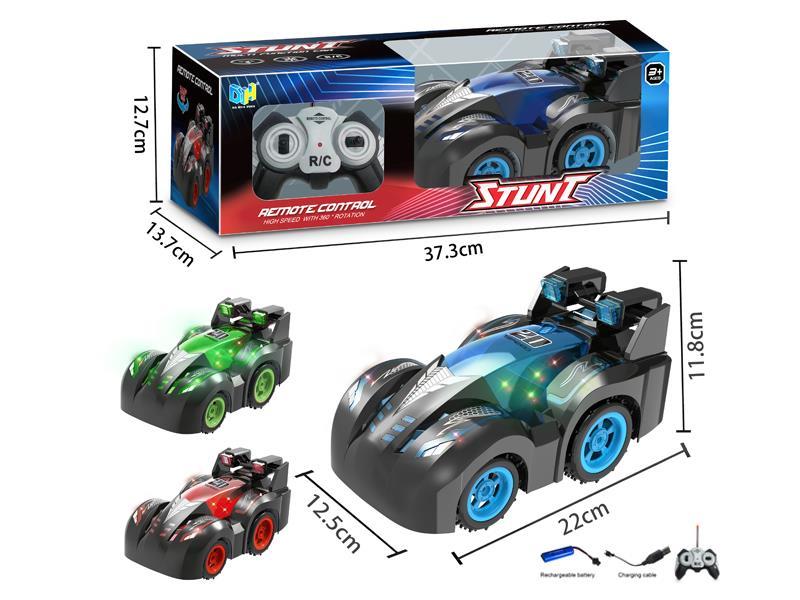R/C Rotating Overhead Stunt Car With Light