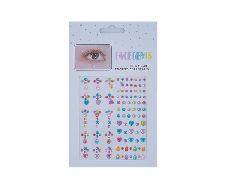 Face Gem Stickers