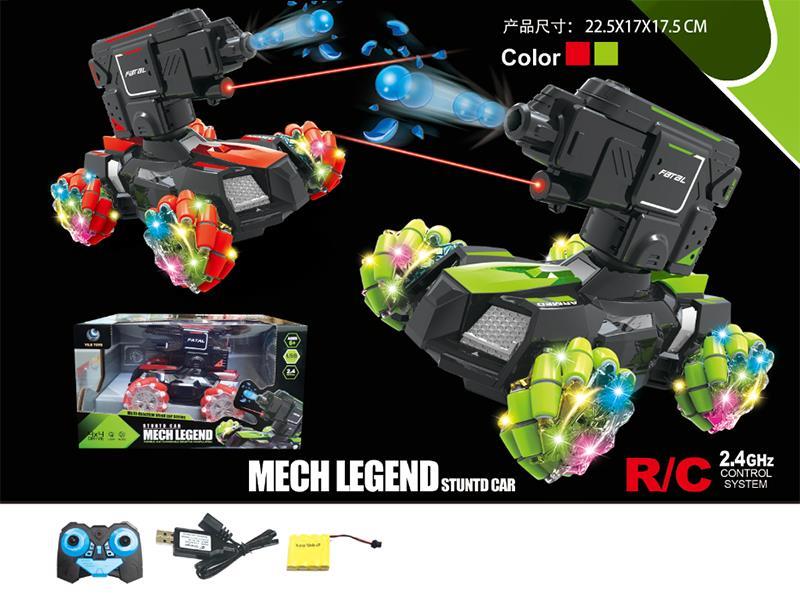 1:18 2.4G R/C Water Bomb Stunt Car