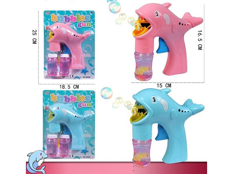 Dolphin Automatic Water Filling Bubble Gun