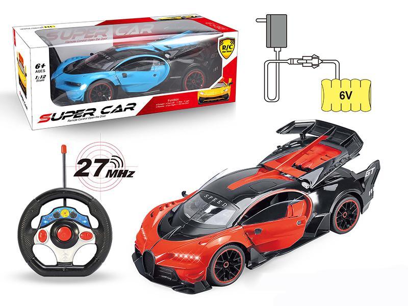 1:12 Bugatti R/C Car With Open Three Doors(battery included)