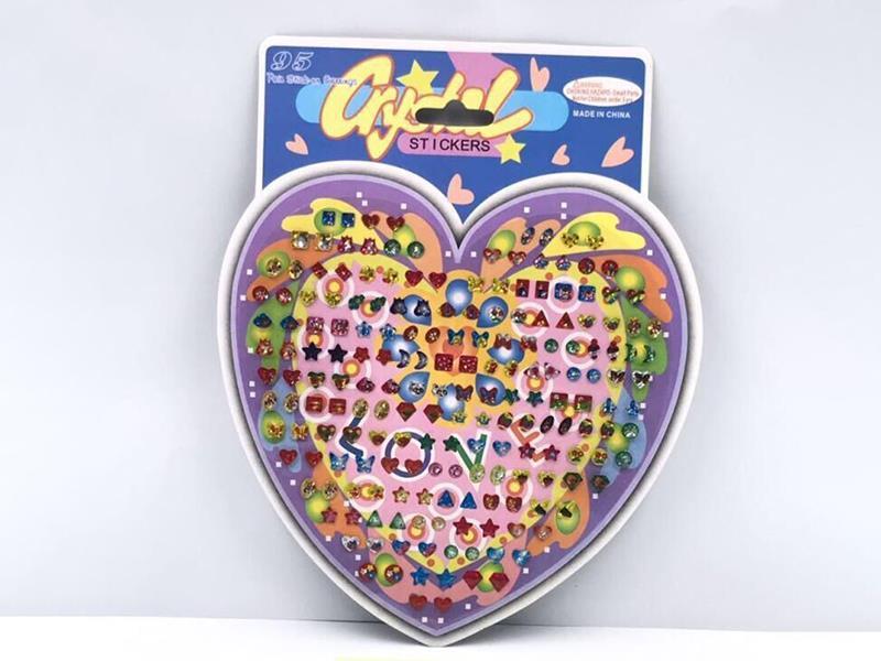 3D Shape Ear Stickers