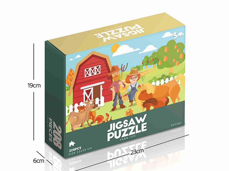 208pcs Jigsaw Puzzle - Farm Life