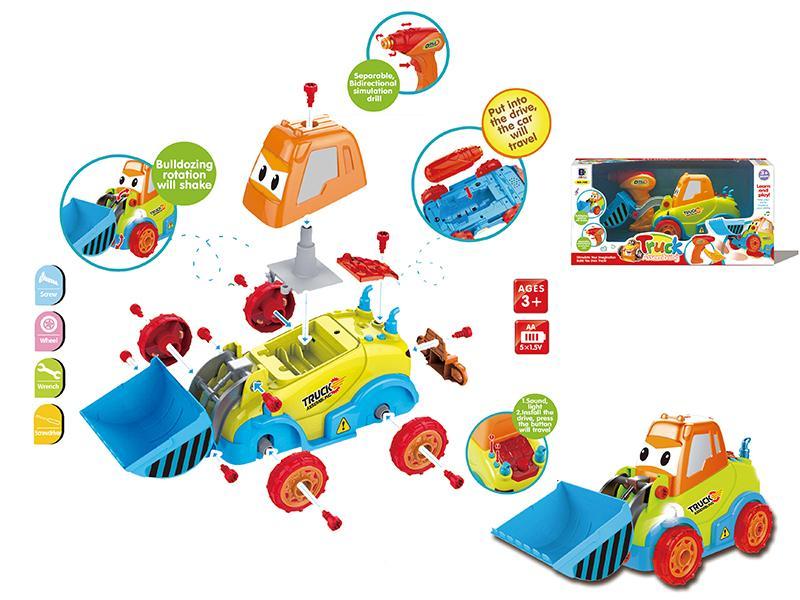 DIY B/O Engineering Truck