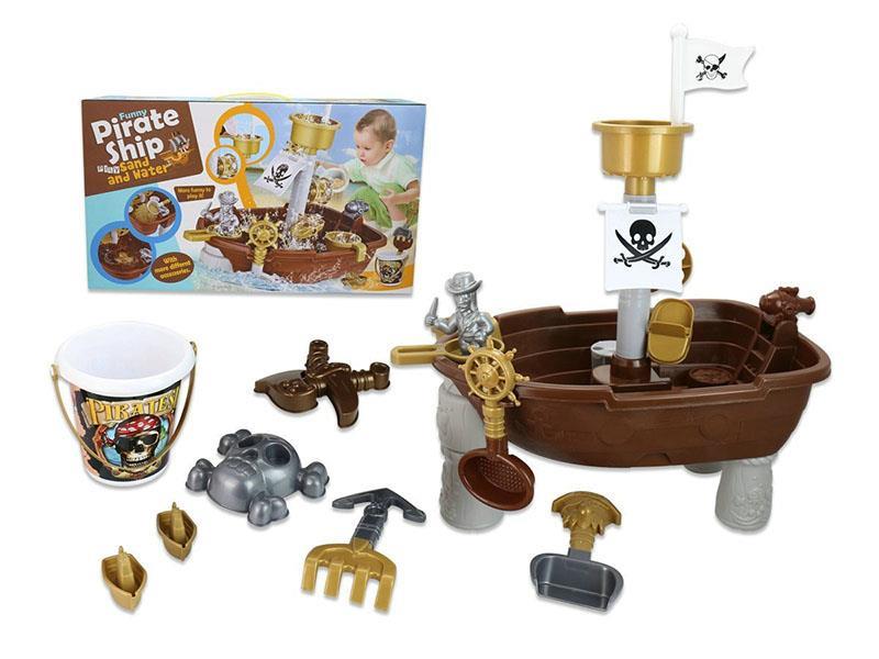 Beach Toy Pirate Ship Set