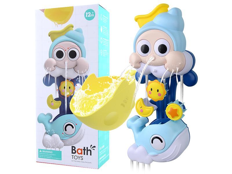 Spray Water Whale Bathroom Water Toy