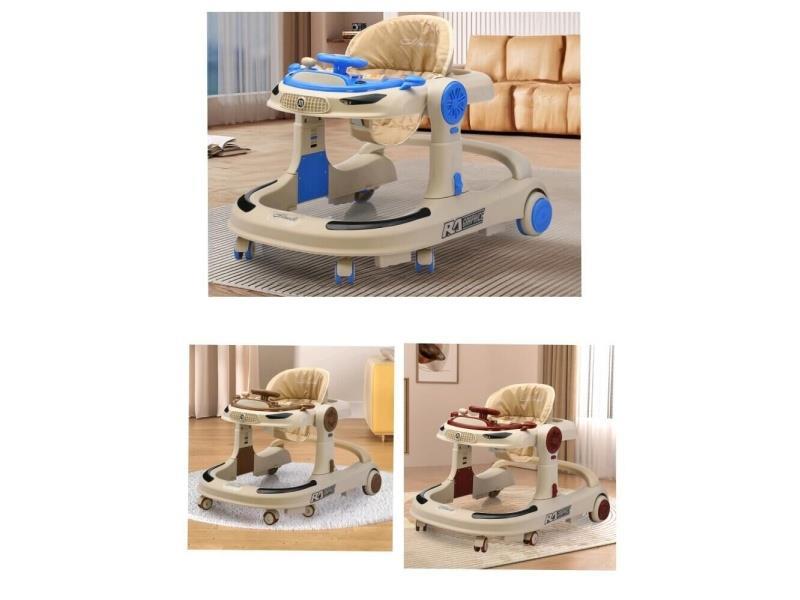 A Detachable Folding Baby Walker