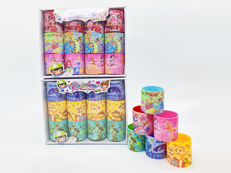 6.5CM Disney Rainbow Spring 12PCS