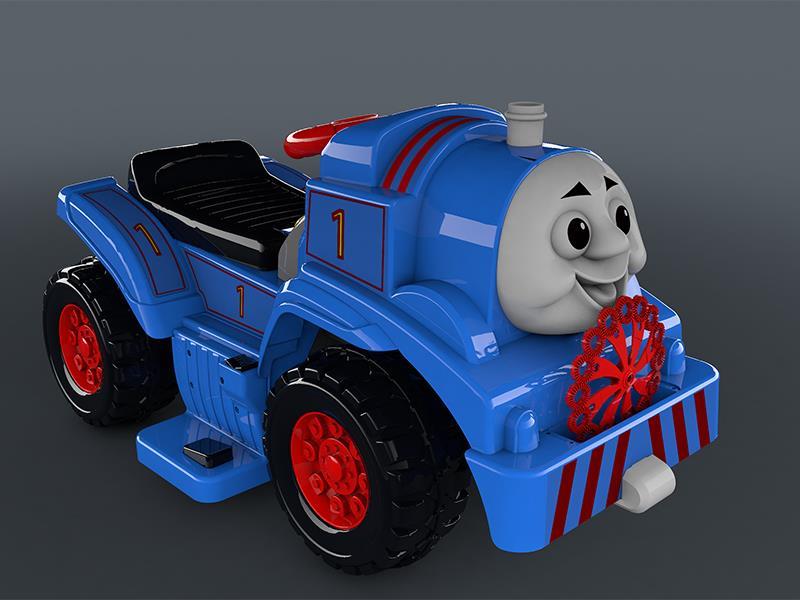 B/O Cartoon Locomotive Ride On Car