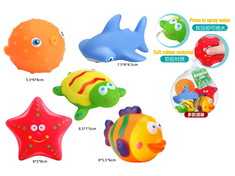 5-Piece Water Play Toy Set