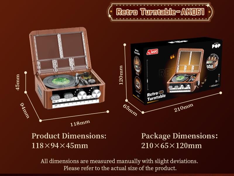Building Blocks: Retro Record Player - English Factory Version