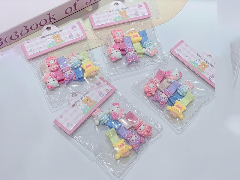 Girls' Hairpin Accessory Set, 24 Pieces