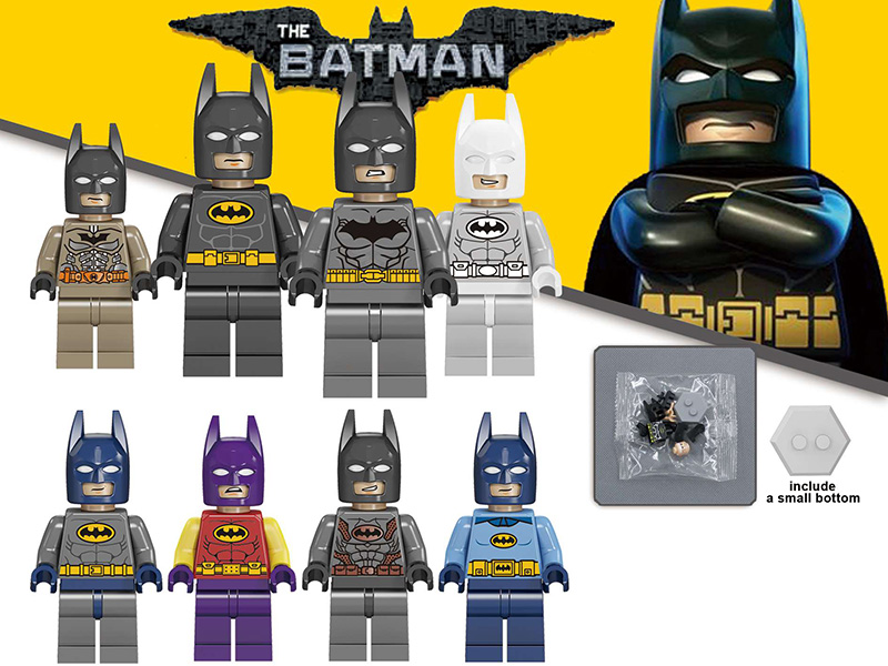 Batman Characters Small Particle Building Blocks Doll