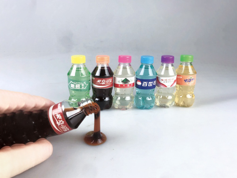 Snot, Sand, Skin Glue, Fake Water, Mini Drink, Cola, Sprite Bottle, Slime, Slime