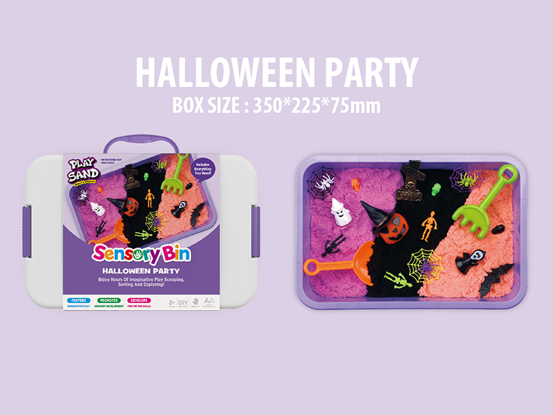Play Sand Sensory Box Halloween Set