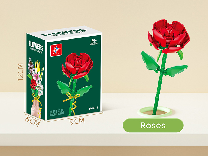 Small Particle Building Blocks - Roses